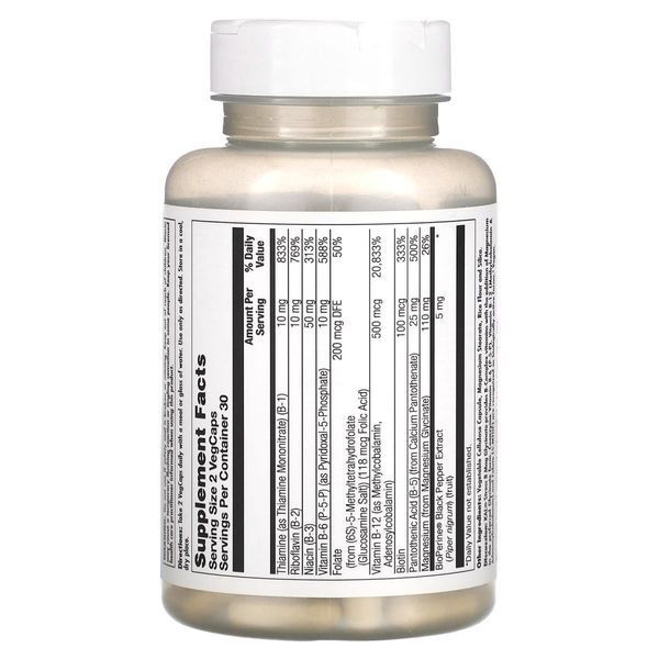 Магній гліцинат проти стресу, Stress B Mag Glycinate, KAL, 60 капсул 0569 фото
