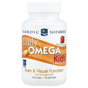 Nordic Naturals, Daily Omega Kids&trade;, натуральні фрукти, 30 капсул 420 фото