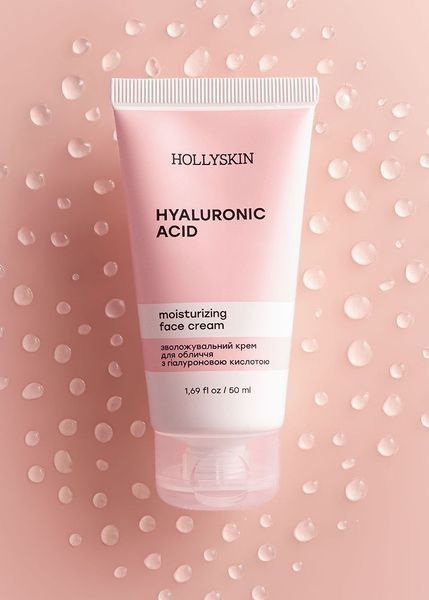 Зволожувальний крем для обличчя з гіалуроновою кислотою HOLLYSKIN Hyaluronic Acid Face Cream 264 фото