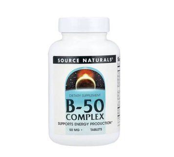 Source Naturals Vitamin B-50 Complex (50 шт) 228 фото