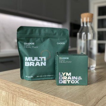 Multi Bran + Lym Drain Detox &mdash; лімфодренаж і підтримка кишківника, 30 днів n001 фото